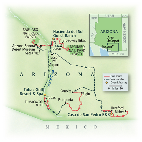 Arizona: Saguaro National Park & the Sonoran Desert Bike Tour | VBT