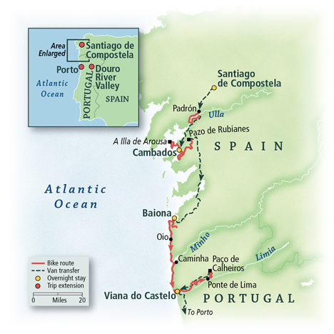 Spain & Portugal: Coastal Camino de Santiago | VBT Bicycling Vacations