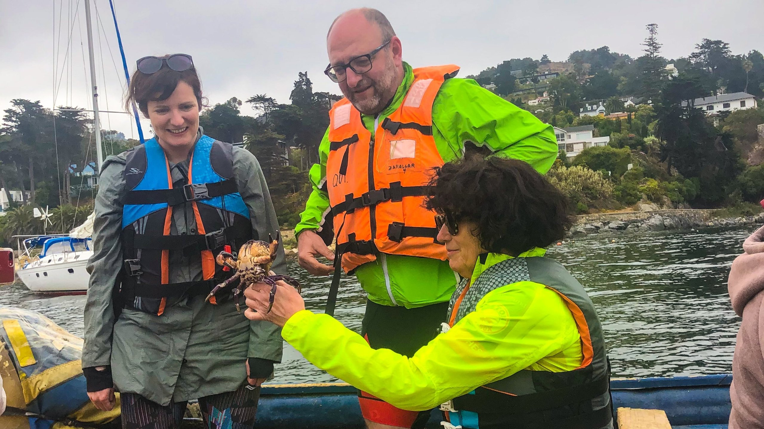 Crab fishing in Chile